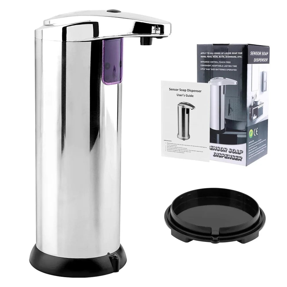Touchless Automatic Soap Dispenser With Infrared Sensor Large Capacity