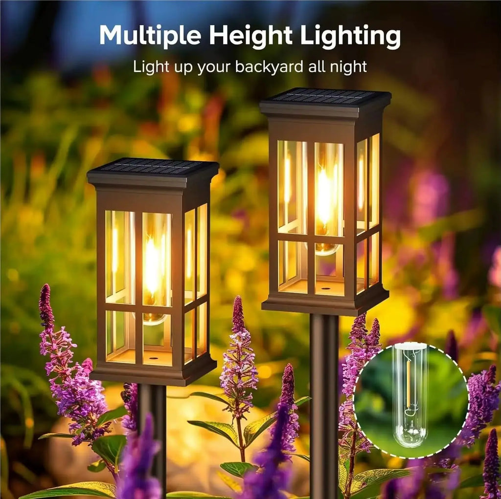 Solar Pathway Light Outdoor  Lamp Waterproof Landscape