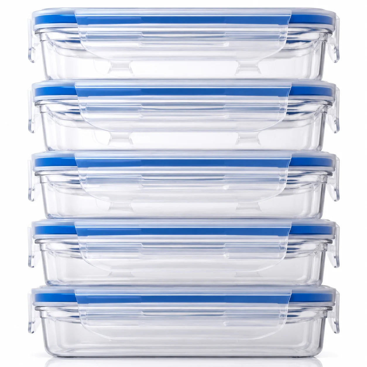 40 Pcs BPA-Free Food Storage Containers with Lids - Reusable Airtight Plastic Meal Prep Set