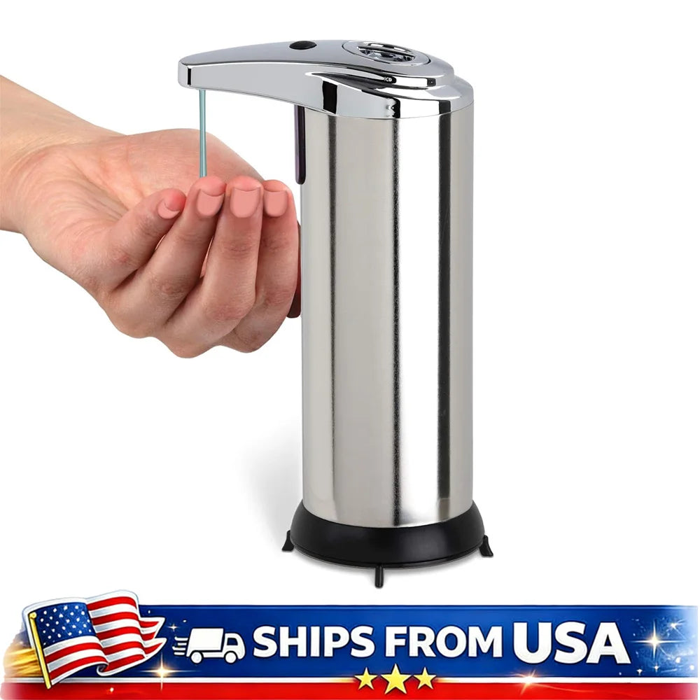 Touchless Automatic Soap Dispenser With Infrared Sensor Large Capacity