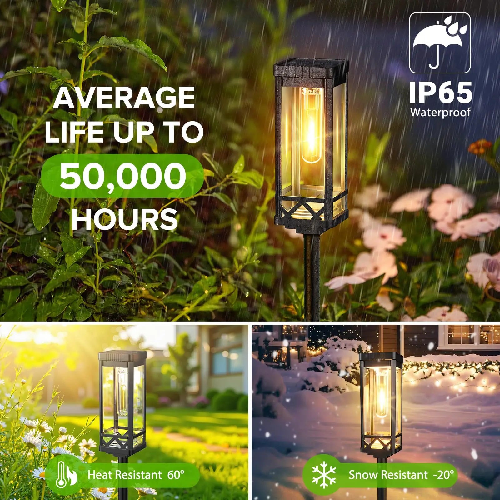 Solar Pathway Lights Walkway Light Solar Powered