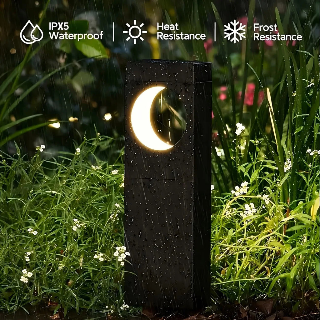 Solar Pathway Outdoor waterproof  Lights Bright Moon Auto On/Off