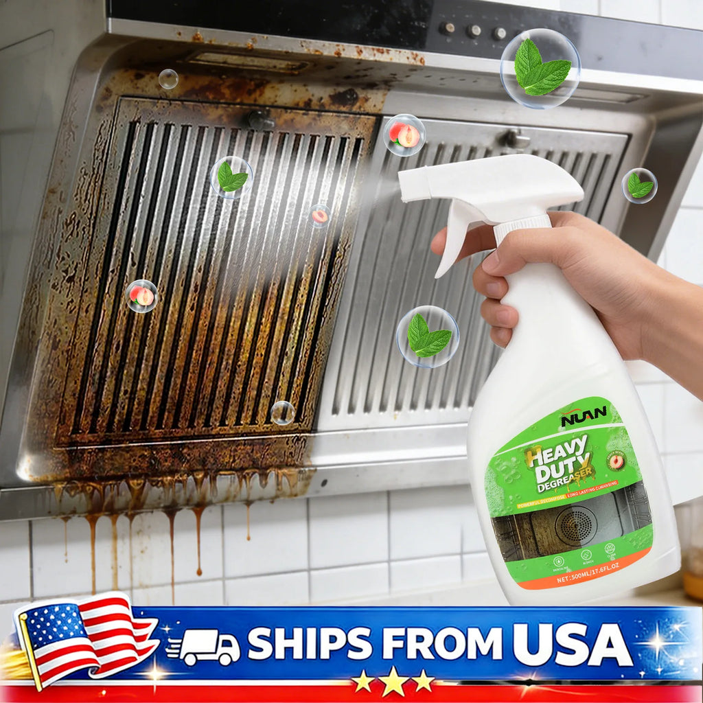 Kitchen Hood  Degreaser Spray for Stove Oven Range  Cooktop Removes Oil Stains Fast