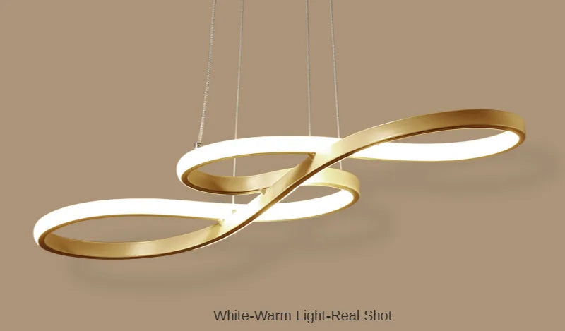Modern Chandelier Cord Pendant Light Acrylic Led Ceiling Lamp Minimalist Dining Living Room Hotel Decor Luminair Hanging Fixture