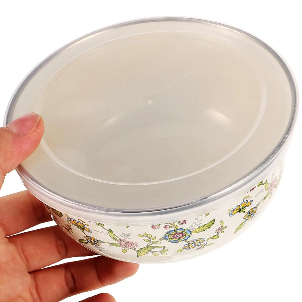 5PCS  Steel Mixing Bowls with Lids,