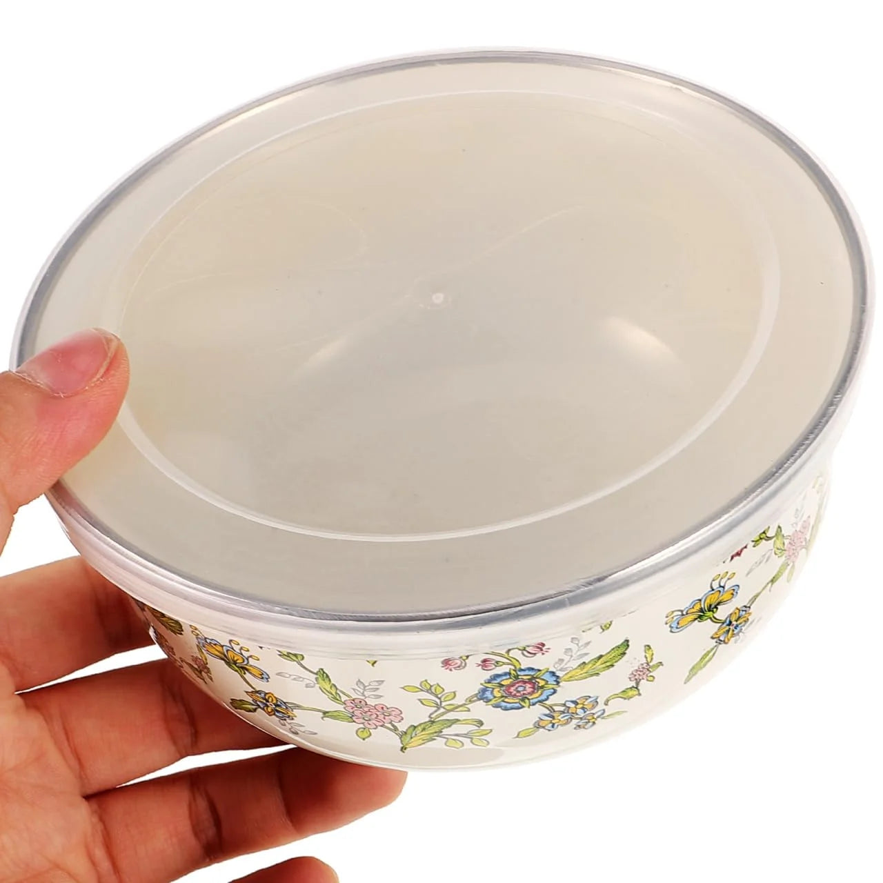 5PCS  Steel Mixing Bowls with Lids,