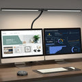 24W  LED Architect Desk Lamp with Clamp, Eye-Care Light, 5 Color Modes & Stepless Dimming