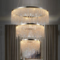 23.6-inch Crystal Chandelier, Dimmable Led Ceiling Lamp, Adjustable Color Temperature & HeightAdjustable Color Temperature & Height