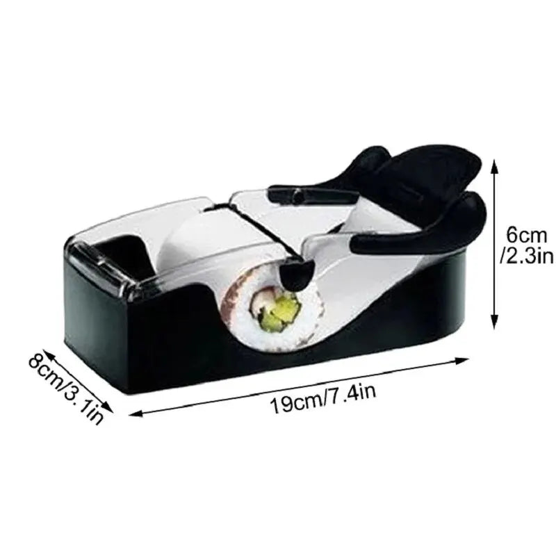 DIY Sushi Making Kit- Rice And Vegetable Seaweed Roll Mold Tool for Beginners, Japanese Press Set