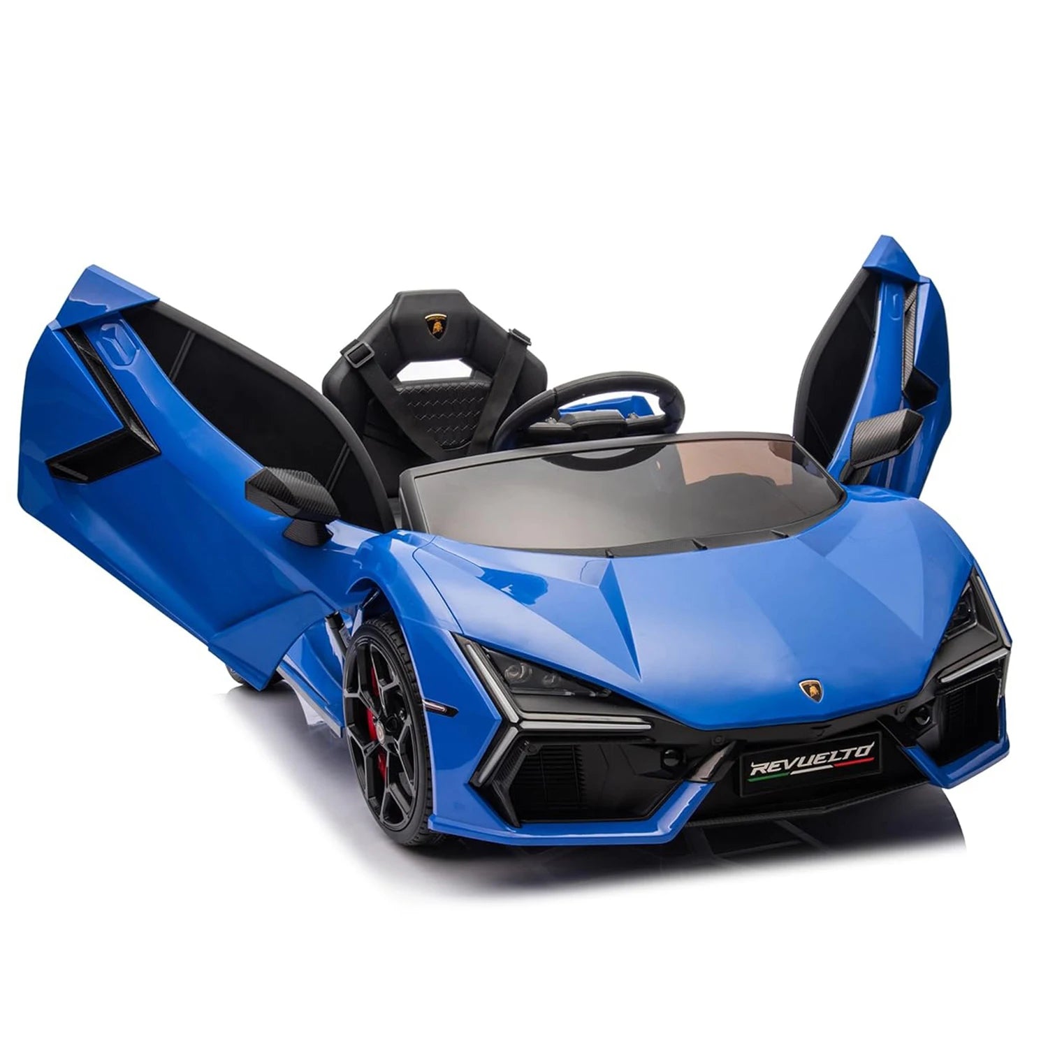 3-8 Years Ride On  Electric Car with Bluetooth, USB Music, Remote Control, & Headlights