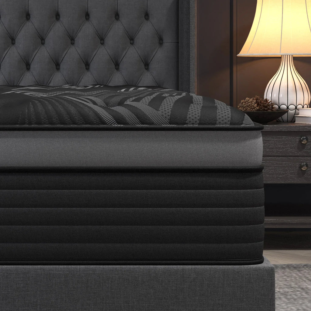 12"14" Gel Memory Foam Hybrid Pocket Spring Mattress, Medium Firm, Motion Isolating,  Twin/Full/ Queen /King  Mattress In A Box,