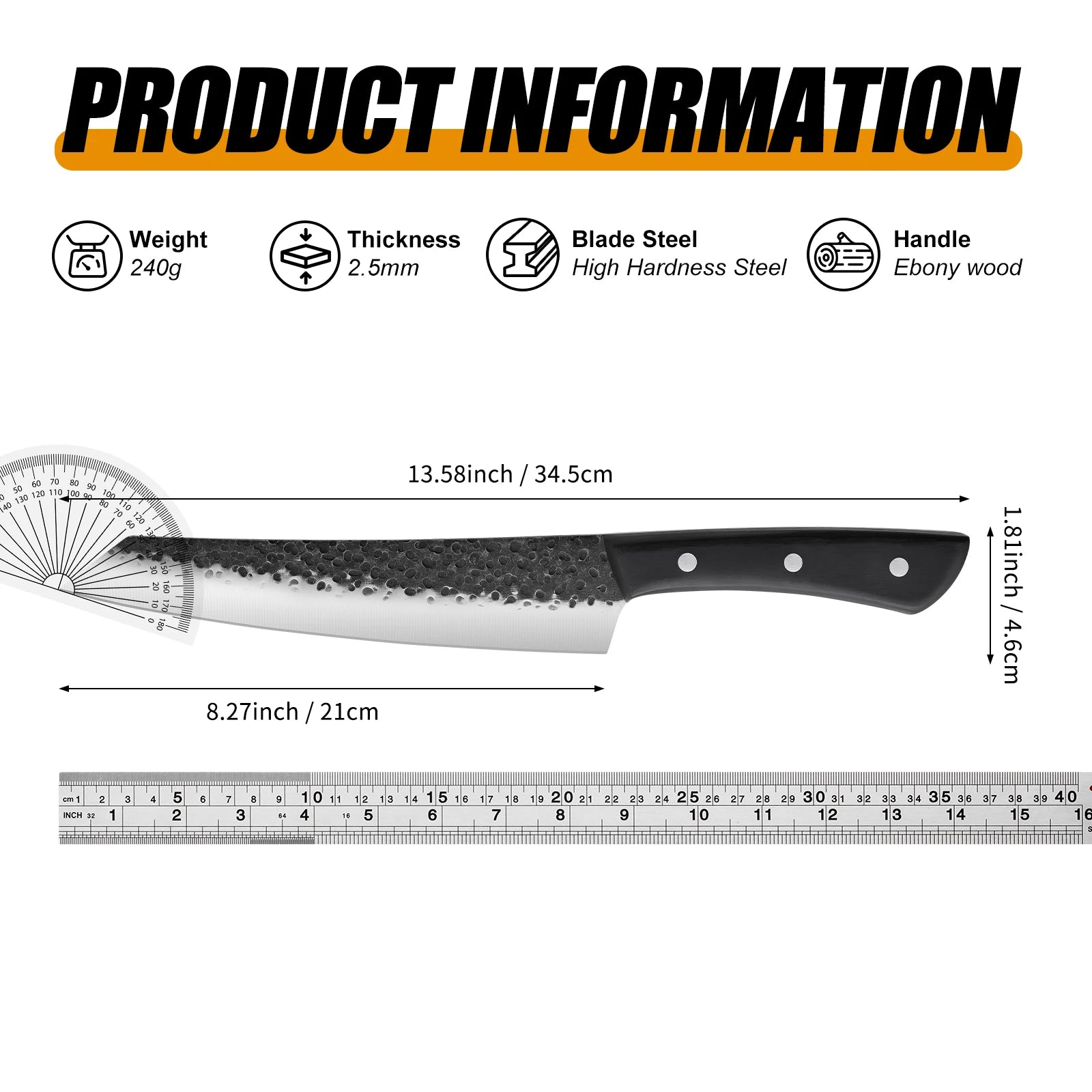 High Quality, Premium Kitchen Knife Sets; Chef's Knives; Chef,  Sashimi, Fruit Knives; Kitchen Scissors