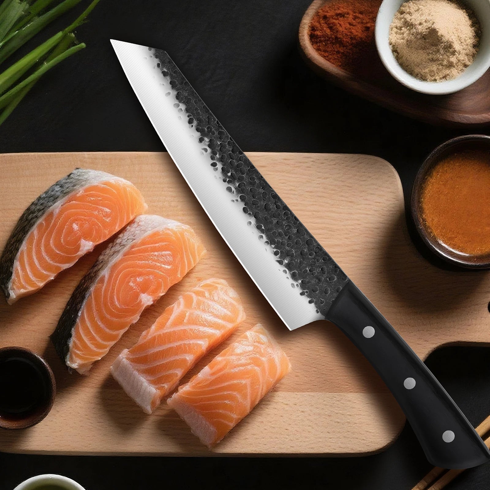 High Quality, Premium Kitchen Knife Sets; Chef's Knives; Chef,  Sashimi, Fruit Knives; Kitchen Scissors