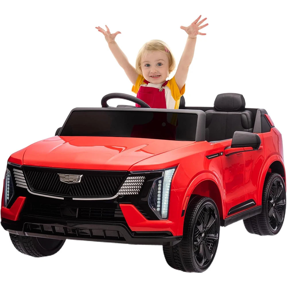 24V Kids Ride on Car Battery- 2-Seater Electric Vehicle w/Remote Control,  4-Wheel Shock Absorbers