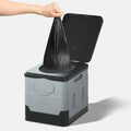 1 Roll 12pcs Camping Toilet Garbage Bag Disposable