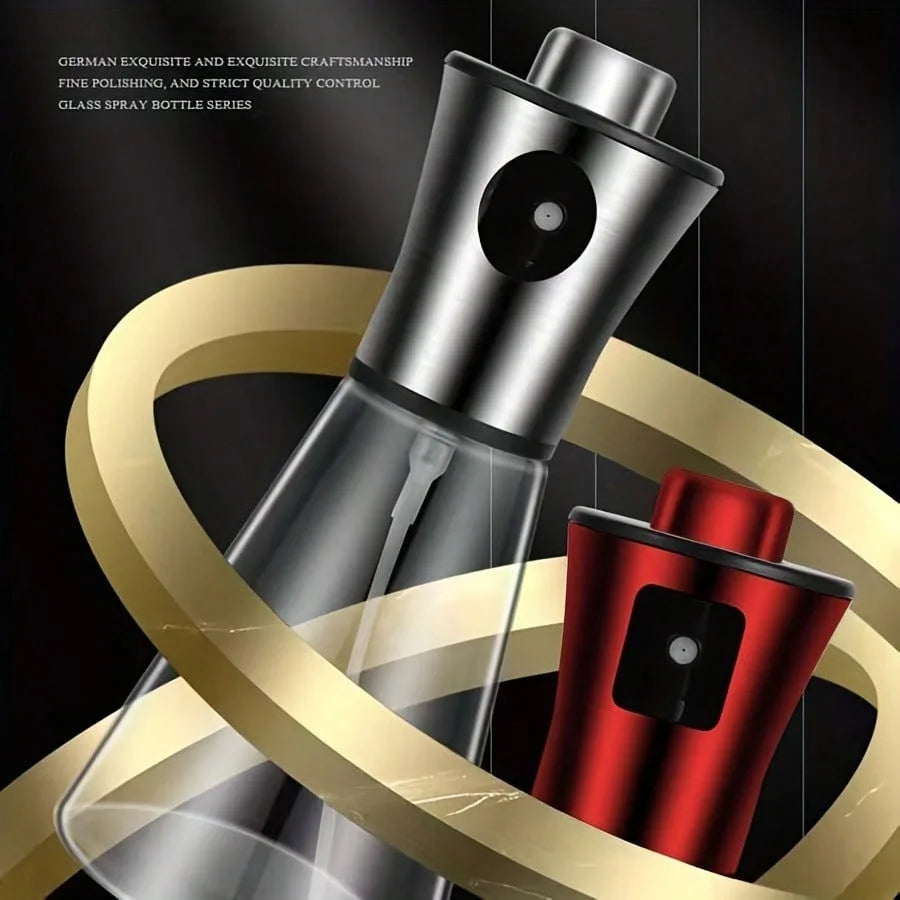 200ml,  304 Stainless Steel Mister & Glass, oil Spray with Funnel