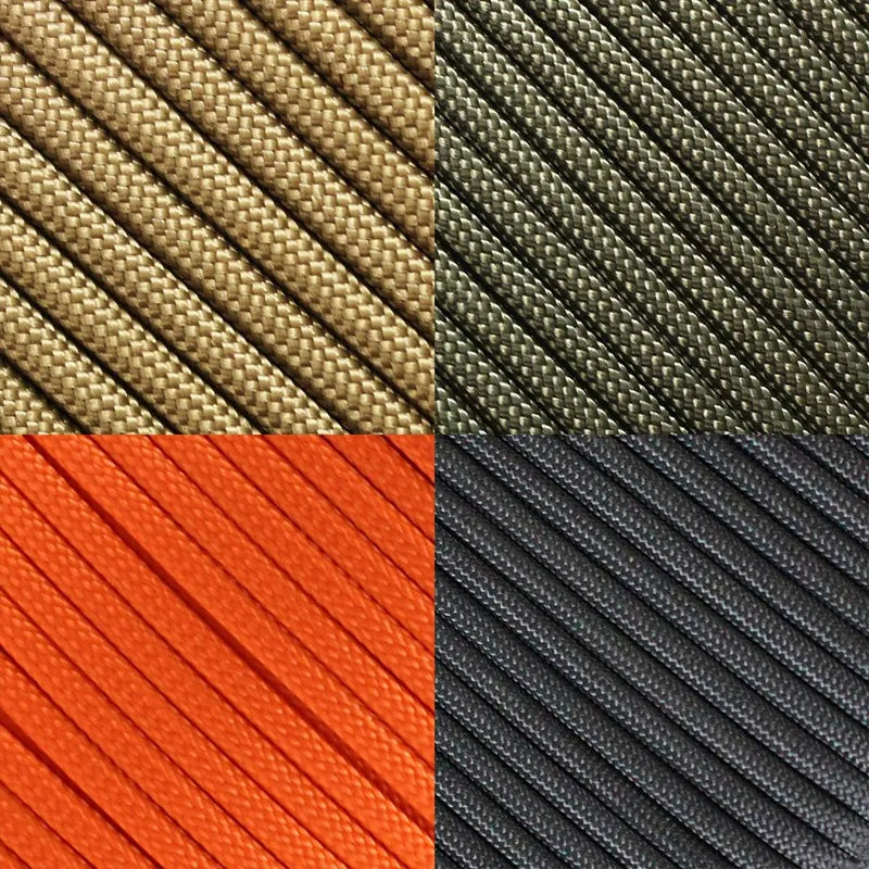 5M/15M/30M 4mm 7-Core 550 Paracord Rope for Camping, Survival & outdoor Use