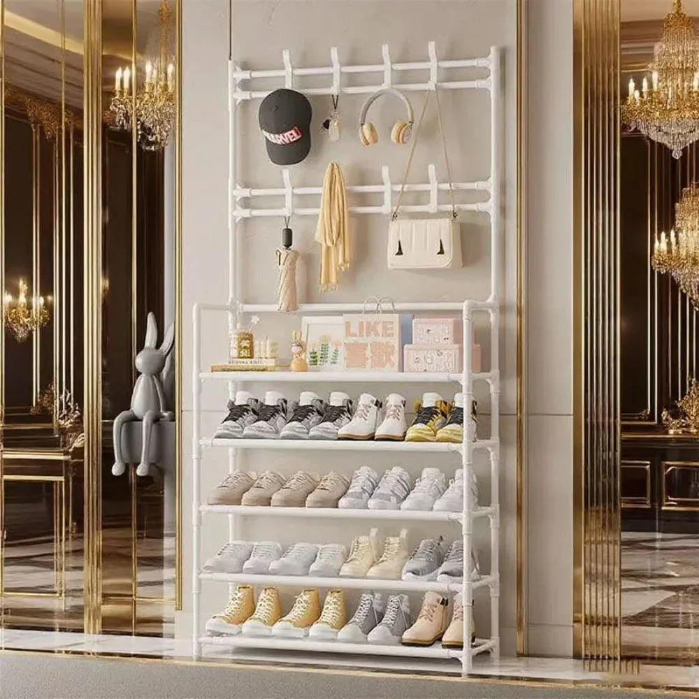 Large-Capacity Entryway Shoe Rack Organizer  for Shoes Bags & Slippers,