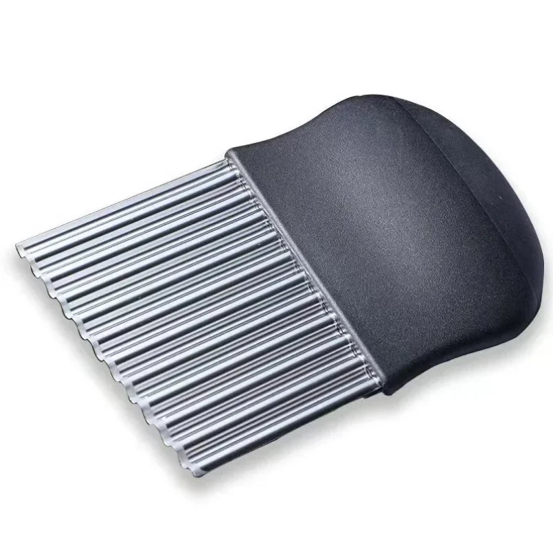 Stainless Steel Wave Potato Knife  , French Fry & Vegetable Cutter