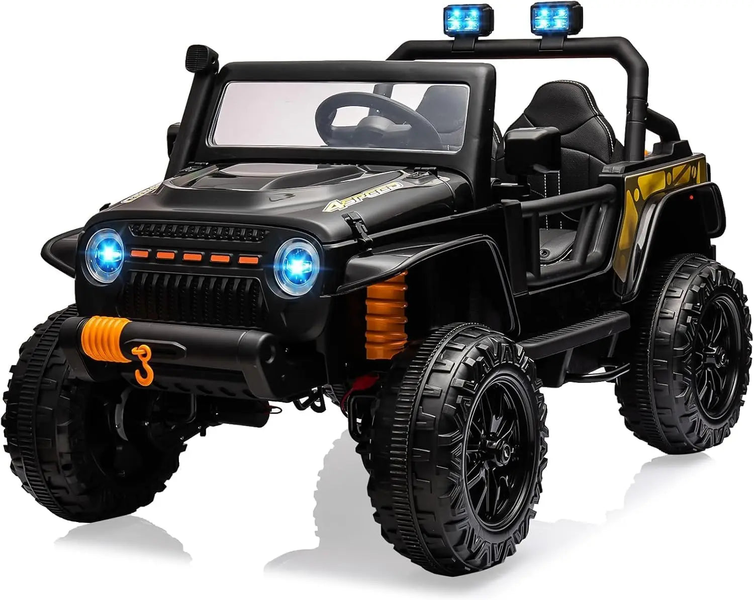 24V 2 Seater Ride Electric Truck with Remote Control w/ 4-Wheel Suspension