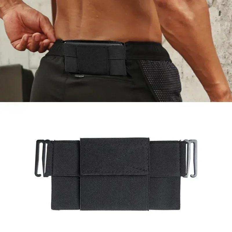 Running Waist Belt with Stretch Pocket for 5.5"-7.5" Phones