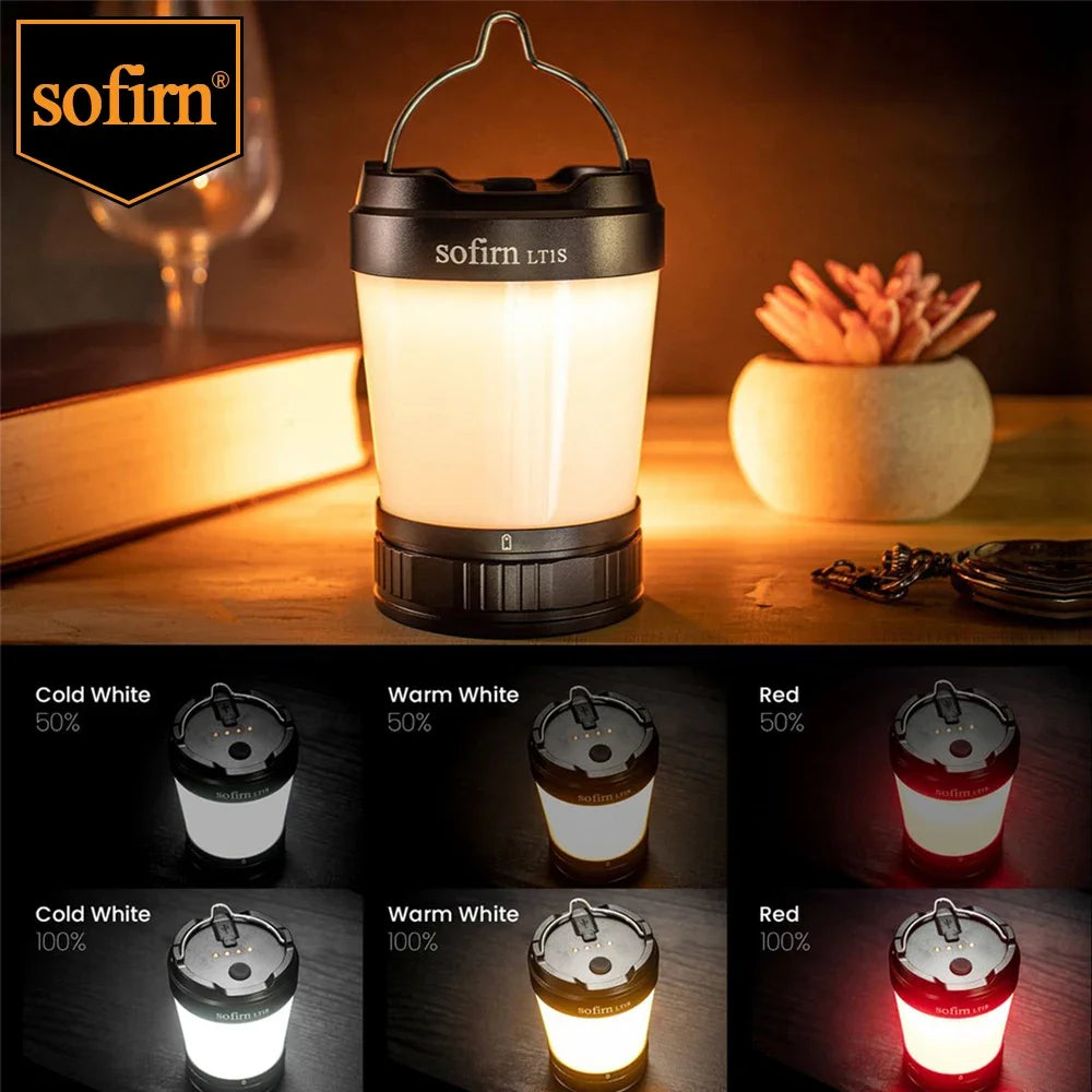 USB C 21700 Rechargeable Lantern & Torch with power Bank