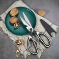 Premium Stainless Steel Kitchen Food Shears Scissors. Multifunction