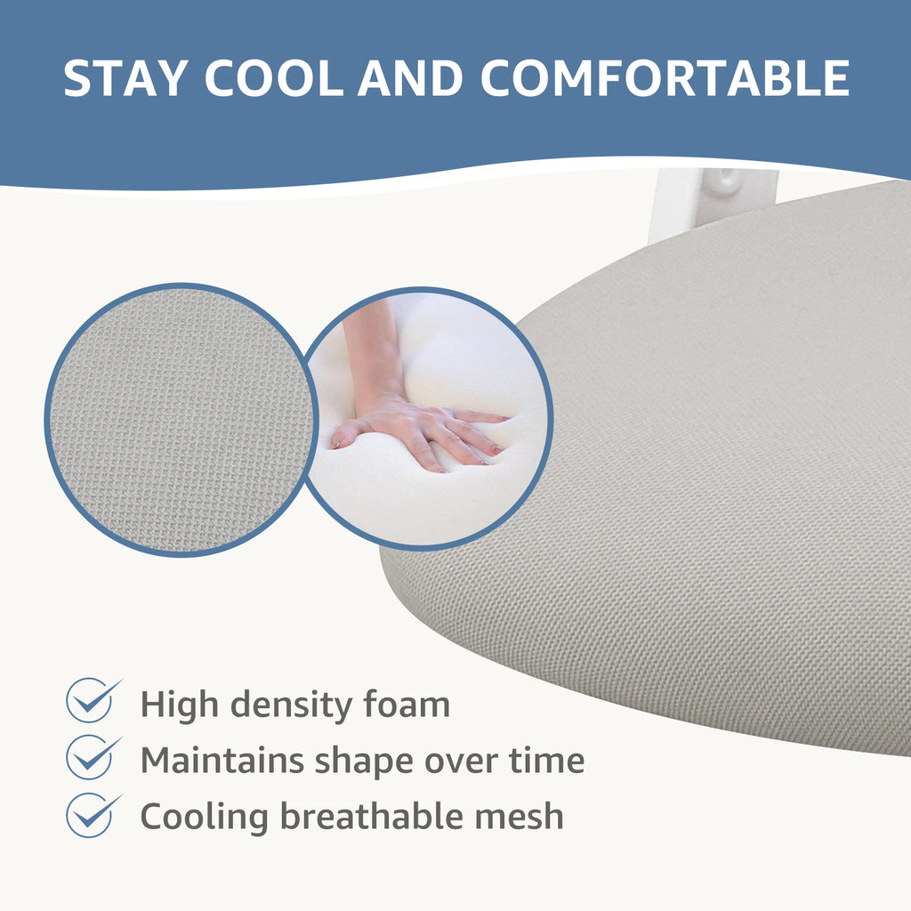 JHK Mesh Ergonomic   Desk Chair Flip-up Arms Adjustable Headrests Lumbar Support