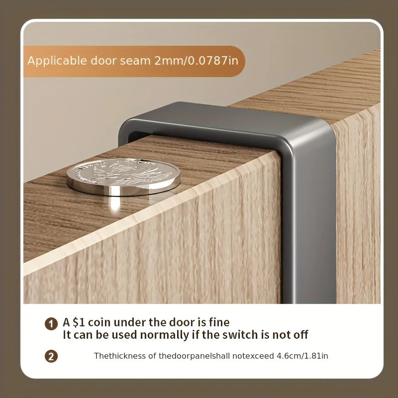 Multifunctional Metal Over-the-Door Storage Rack Easy Install