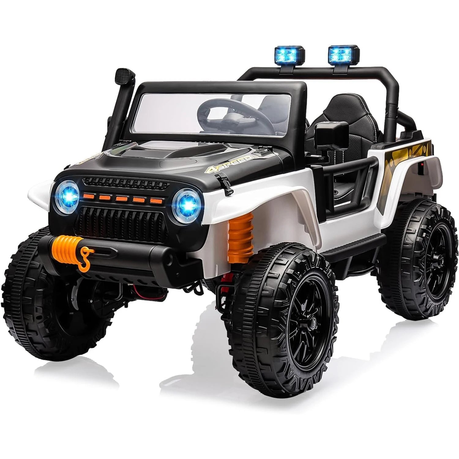 24V 2 Seater Ride Electric Truck with Remote Control w/ 4-Wheel Suspension