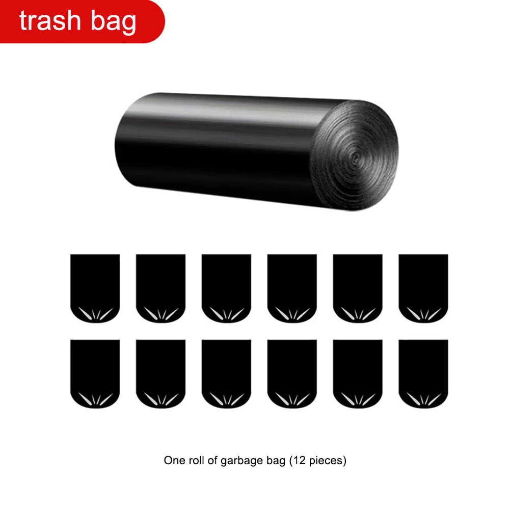 1 Roll 12pcs Camping Toilet Garbage Bag Disposable