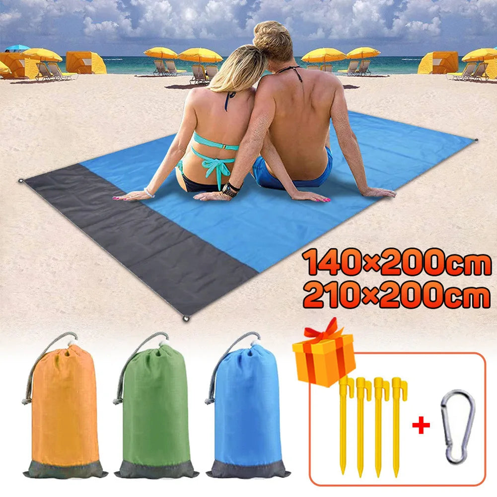 Waterproof portable camping & beach Blanket