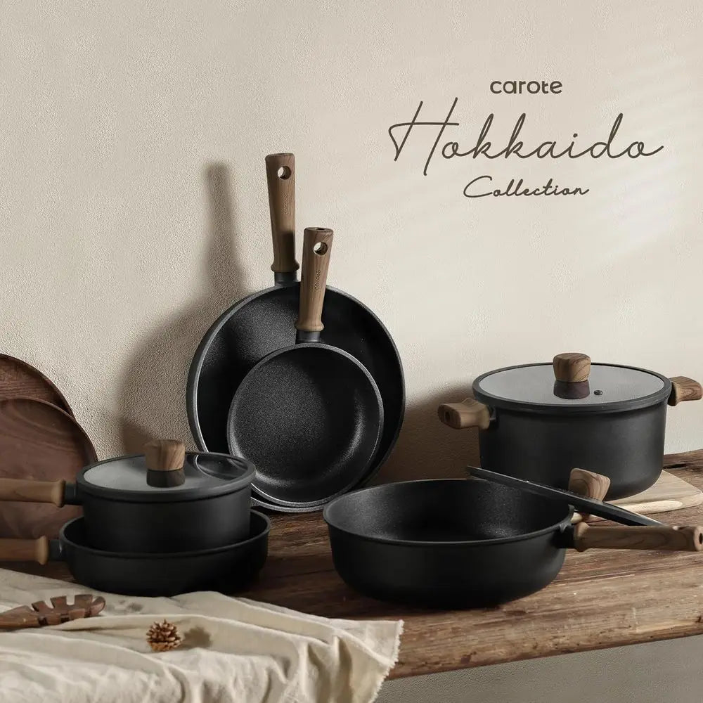 16-Piece Nonstick Cookware Set with Induction-