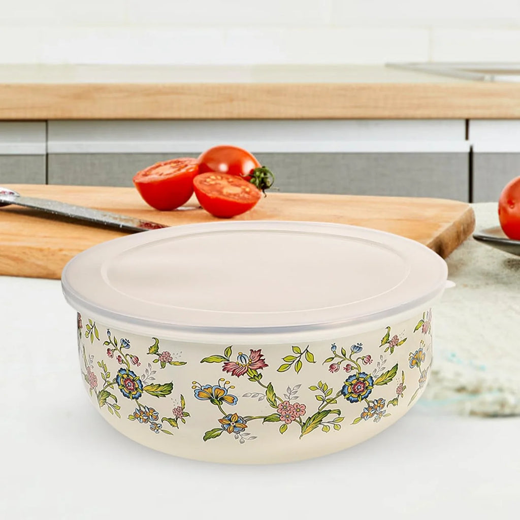 5PCS  Steel Mixing Bowls with Lids,