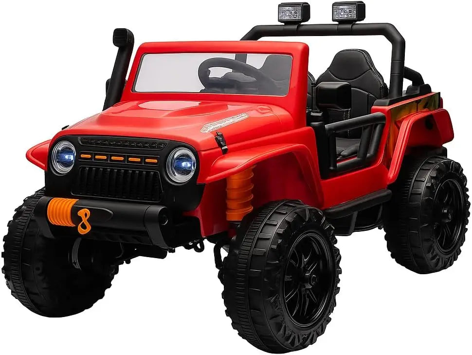 24V 2 Seater Ride Electric Truck with Remote Control w/ 4-Wheel Suspension
