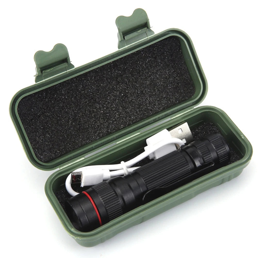 Emergency LED Mini Super Bright Flashlight Waterproof Portable