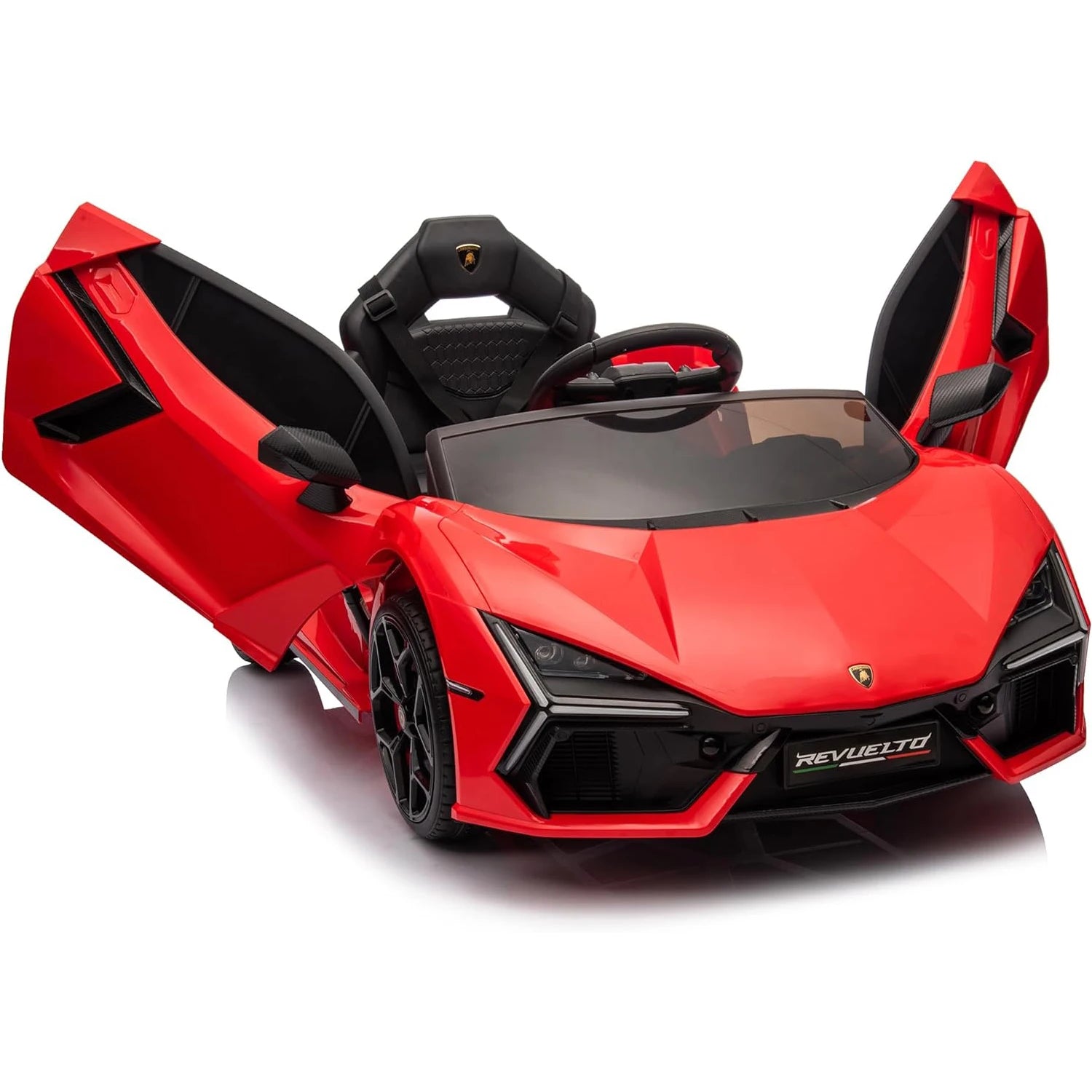 3-8 Years Ride On  Electric Car with Bluetooth, USB Music, Remote Control, & Headlights