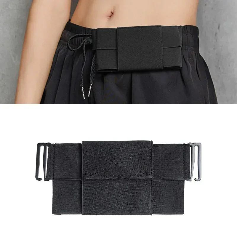 Running Waist Belt with Stretch Pocket for 5.5"-7.5" Phones