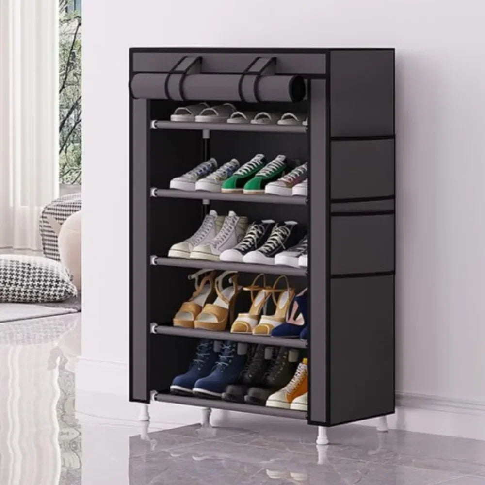 Shoes Organizer Rack Multilayer Dustproof  Storage Space-saving