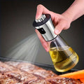 200ml,  304 Stainless Steel Mister & Glass, oil Spray with Funnel