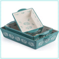 Ceramic Baking Dish Set 3-Piece Casserole Dish for Oven, Microwave & Freezer