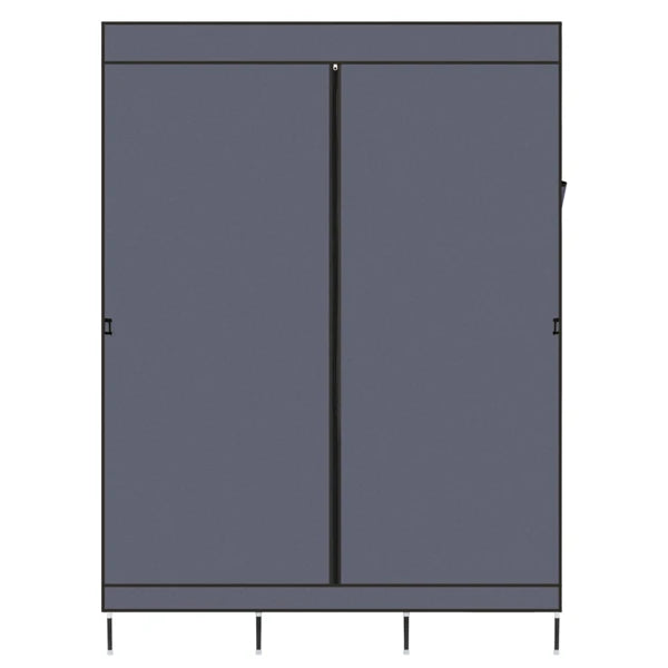 71" Portable Closet Wardrobe Clothes Rack  Organizer with Shelf