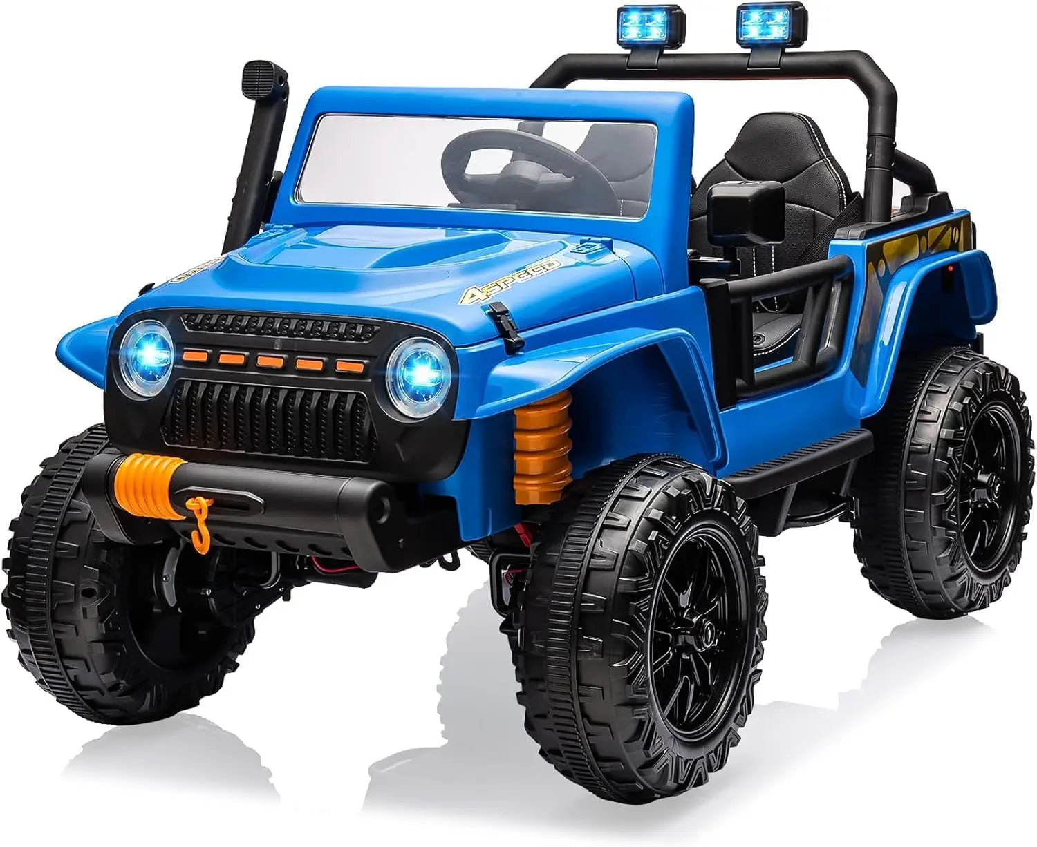 24V 2 Seater Ride Electric Truck with Remote Control w/ 4-Wheel Suspension