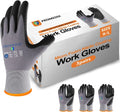 Nitrile Coated Gloves, Micro Foam  for Men, Seamless Knit with Grip
