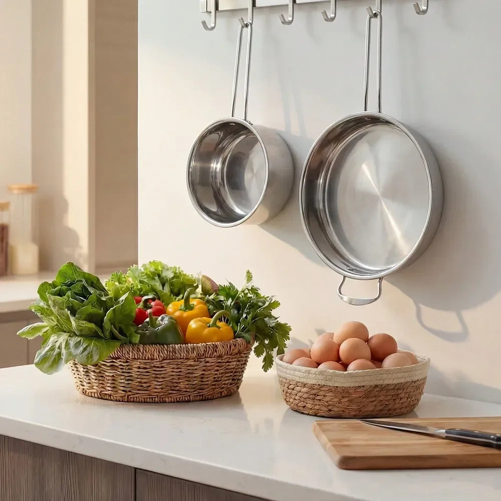 11Piece Stainless Steel Set,  Induction , Silver,