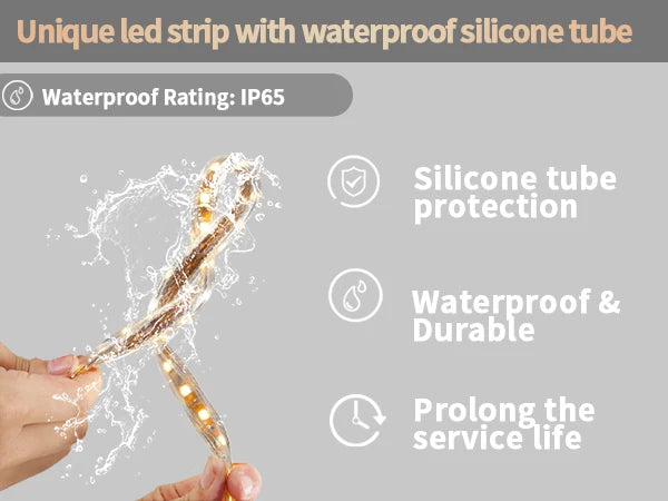 Backlit Smart LED Bathroom Mirror: 36 x 24 Inch Arched Dimmable 3 Colors Anti-Fog Lighted Mirrors with Time Temperature
