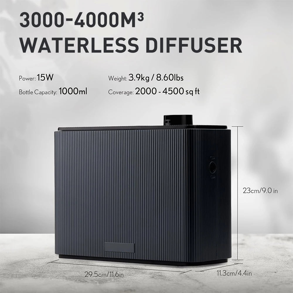 Smart  Fragrance Diffuser with  Timer, Electric Aroma Scent Machine for Home, HVAC Systems