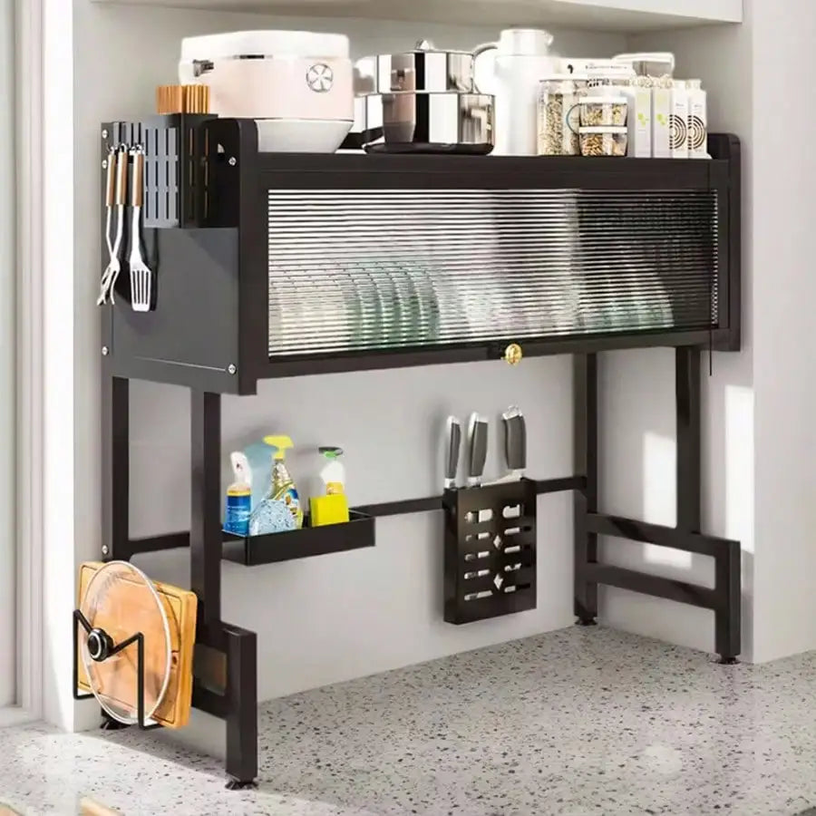 Over The Sink Dish Drainer Drying Rack 3 Tier