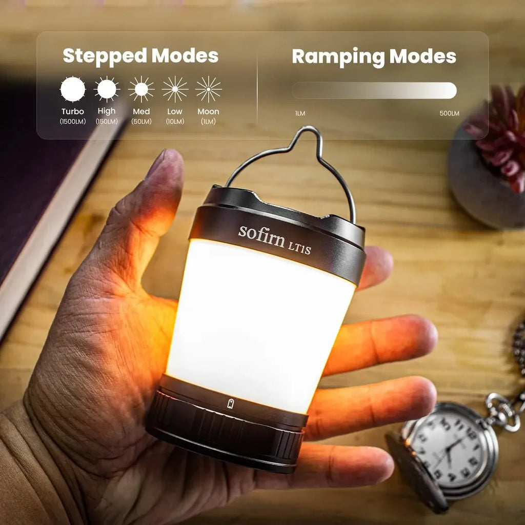 USB C 21700 Rechargeable Lantern & Torch with power Bank