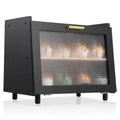 Double Layer Bamboo Bread Box for  Kitchen Counter Storage